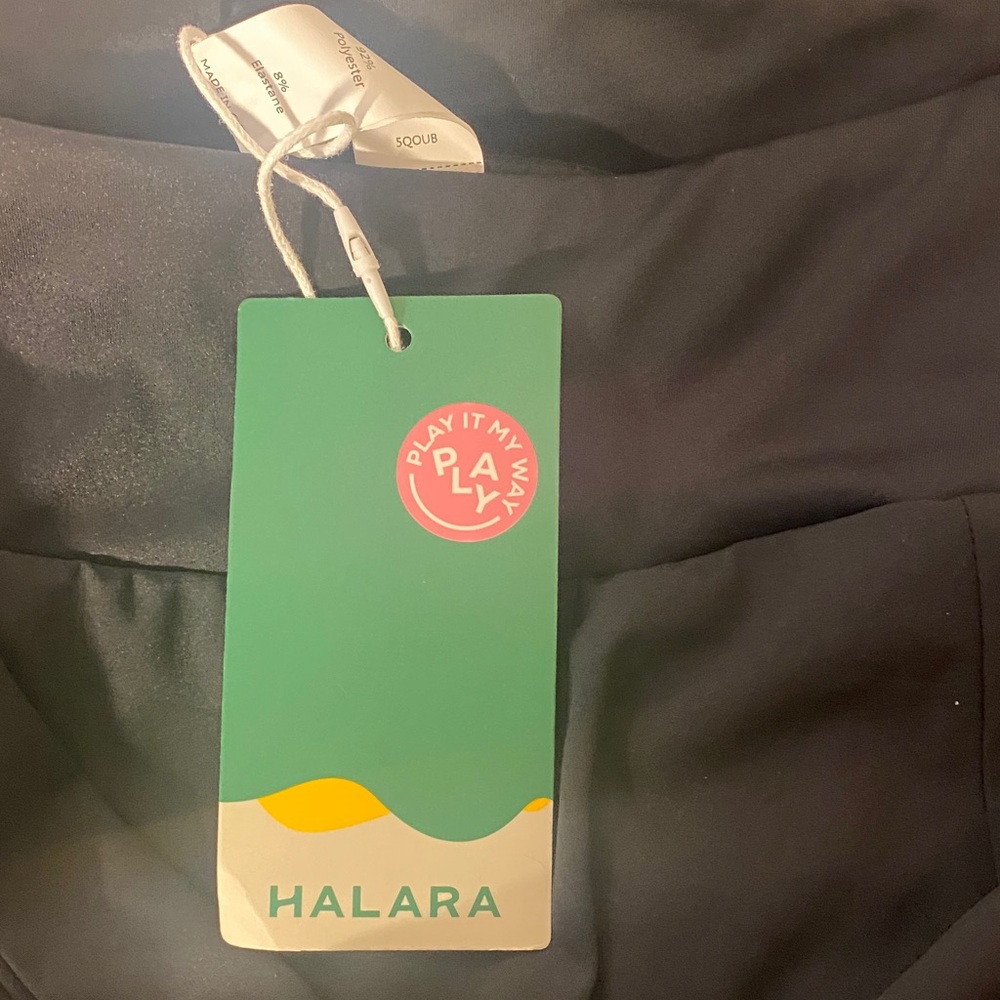 NWT! Halara Breezeful High Waisted Tie-Side Quick Dry Midi Skirt with Shorts - Picture 9 of 10
